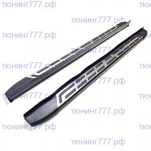 Подножки боковые, вариант 4 на RAV4 XA50