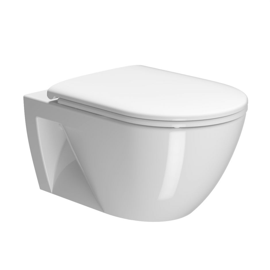 Изображение Подвесной унитаз безободковый GSI PURA ECO 8807 Swirlflush