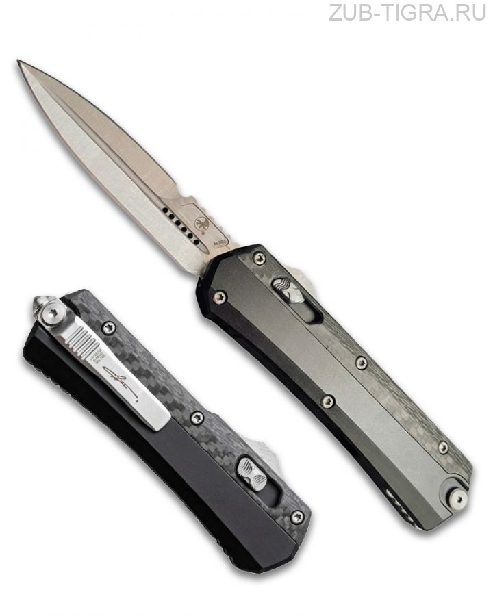 Нож Microtech 184-10 Glykon Bayonet carbon fiber