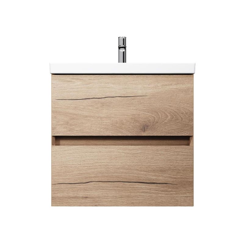 База под раковину AM.PM Above, подвесная, 2 ящика, 60 см, дуб золотой M9XFHX0602OF