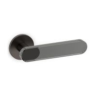 Ручка Olivari Aqua M277B суперантрацит матовый/серое стекло