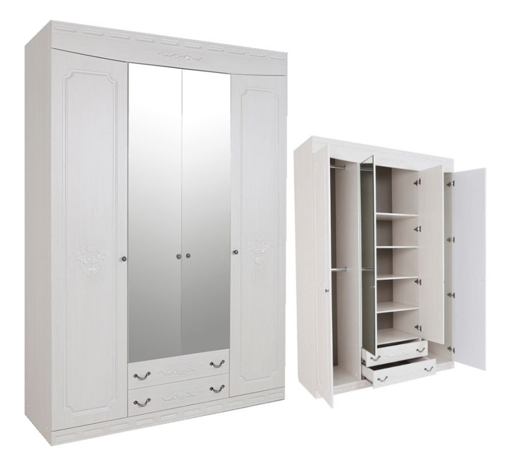 Мария-Луиза-4 шкаф 4-х дверный