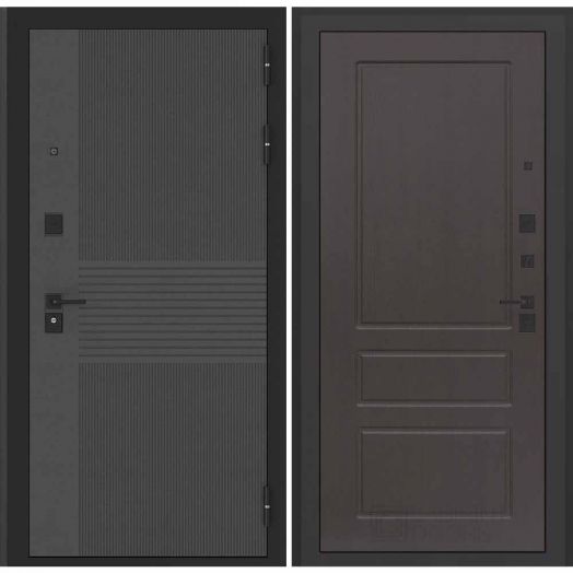 Входная дверь Бункер БН 05 - 03 Орех премиум