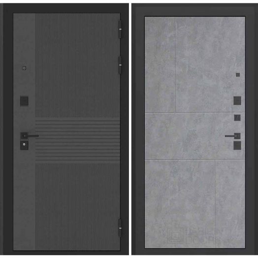 Входная дверь Бункер БН 05 - 21 Бетон светлый