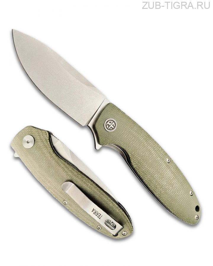 Складной нож Petrified Fish PFB01 D2 Micarta