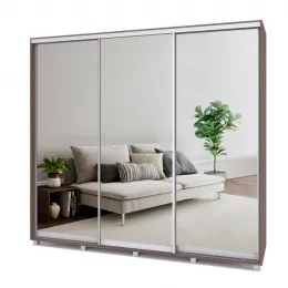 Мартин М643 Шкаф-купе 3-х дв. (ш2400*г600*в2200мм) Шимо тёмный