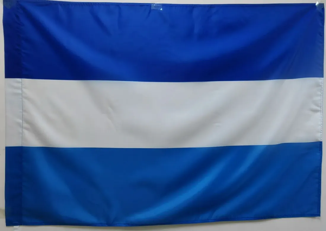 Флаг сине бело голубой
