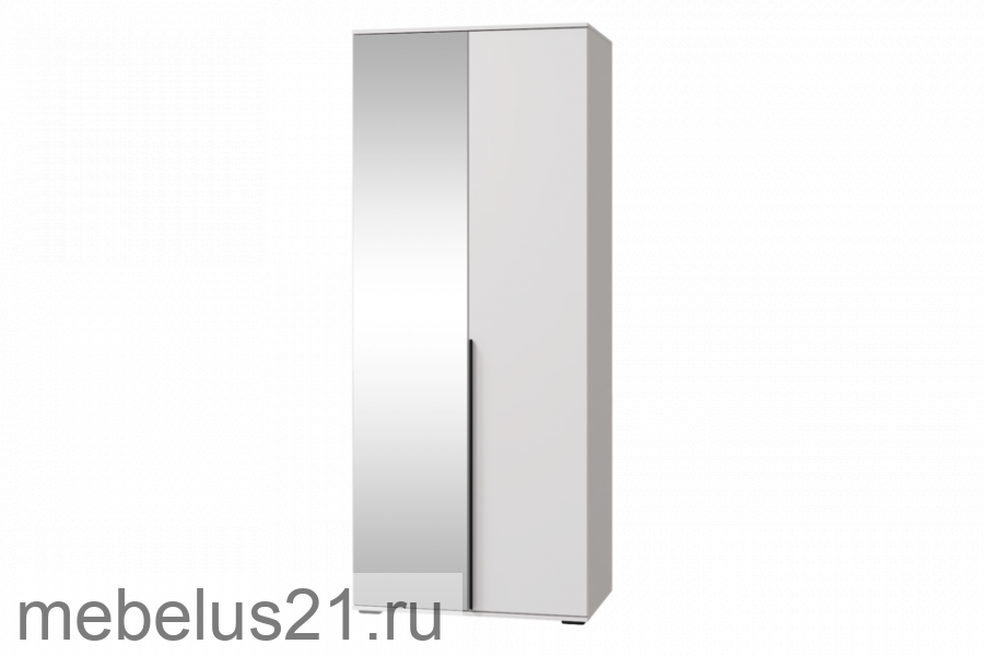Шкаф для одежды 2-дверный с зеркалом Кашемир