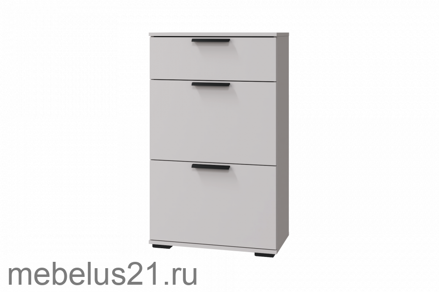 Тумба с дверками и ящиком Кашемир