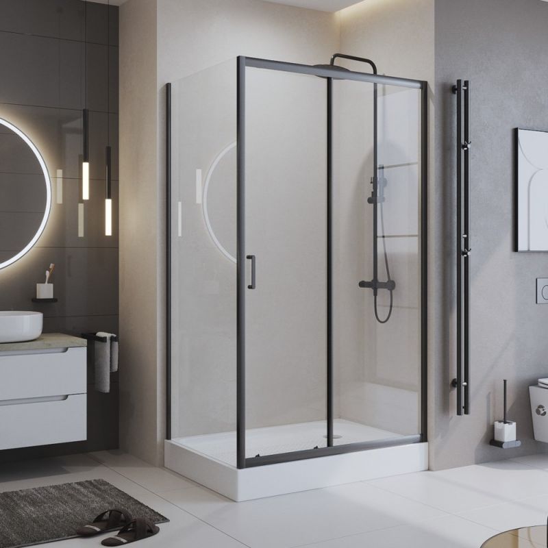 Душевой уголок BelBagno UNO-195-A-1-100-C-Cr