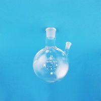 Колба круглодонная двугорлая Labdevices КГУ-2-1-1000, на 1000 мл, шлифы 29/32-14/23