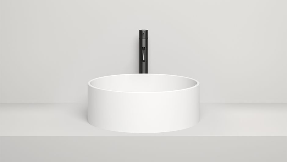 Белая накладная раковина Salini Armonia 202 45х45 ФОТО