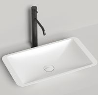 Белая прямоугольная раковина Salini Callista 107 58х35 1101107G схема 1 Белая прямоугольная раковина Salini Callista 107 58х35 1101107G схема 1