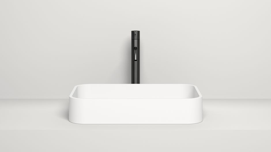 Белая прямоугольная раковина Salini Callista104 55х35 см 1101104G ФОТО