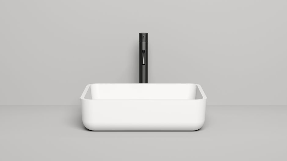 Белая прямоугольная раковина для ванной комнаты Salini Gloria 309 48x38 см 1102209M ФОТО