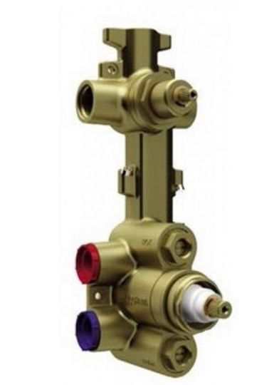 Внутренняя часть смесителя Zucchetti для ванны и душа на 2 потребителя R97810