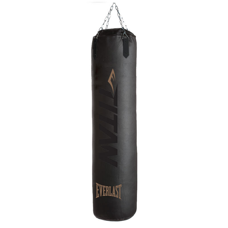 Мешок боксёрский Everlast Titan PU (147х33см, 45кг) черный. Артикул P00003417