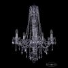 Люстра Хрустальная BOHЕMIА IVЕLЕ CRYSTAL 1415/5/200/H-75 NI Никель, Стекло / Богемия Ивеле Кристалл