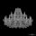 Люстра Хрустальная BOHEMIA IVELE CRYSTAL 1409/16+8/360 NI Никель, Металл, Стекло / Богемия Ивеле Кристалл