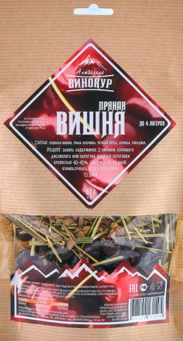 Настойка "Пряная вишня", Алтайский винокур