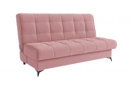 Диван УСПЕХ БНП (комфорт)  (ш1950*г950*в1100мм) (Монако 16 (розовый)) 1кат