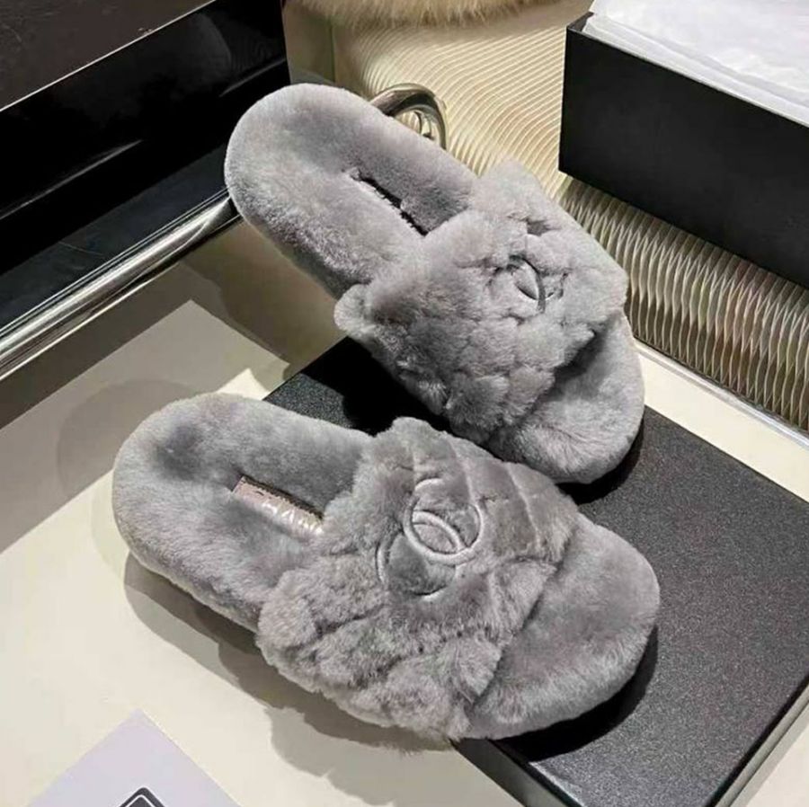 Мюли CHANEL с мехом Premium