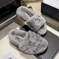 Мюли CHANEL с мехом Premium