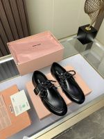 Ботинки лоферы MIU MIU Premium
