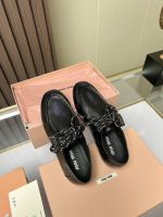 Ботинки лоферы MIU MIU Premium