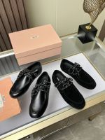 Ботинки лоферы MIU MIU Premium