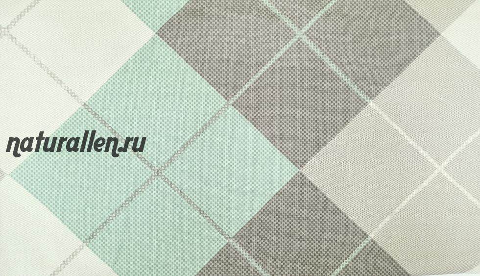 КПБ Бязь премиум (140г/кв.м) "Ромбы"