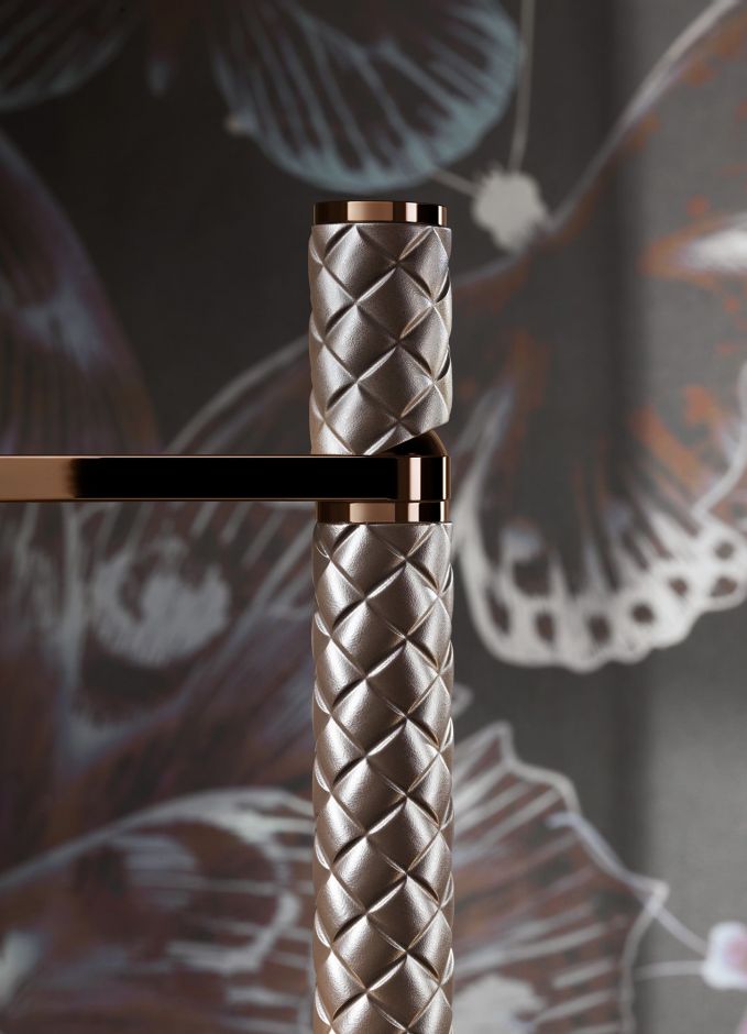 Смеситель для раковины Gessi Pelle c высоким изливом ФОТО