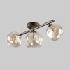 Потолочный светильник со стеклянными плафонами TK Lighting 11035 / потолочный светильник / Lava Brown