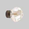 Потолочный светильник со стеклянным плафоном TK Lighting 11034 / настенный светильник / Lava Brown