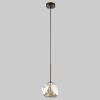Подвесной светильник со стеклянным плафоном TK Lighting 11025 / подвесной светильник / Lava Brown