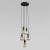 Подвесной светильник со стеклянными плафонами TK Lighting 11149 / подвесной светильник / Sophia Green Cognac