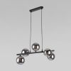 Подвесной светильник со стеклянными плафонами TK Lighting 6707 / подвесной светильник / Estera Black