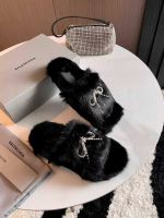 Мюли BALENCIAGA с мехом Premium