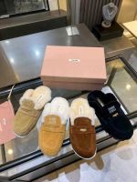 Мюли MIU MIU с мехом Premium