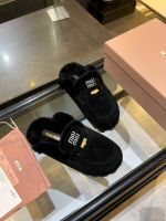 Мюли MIU MIU с мехом Premium