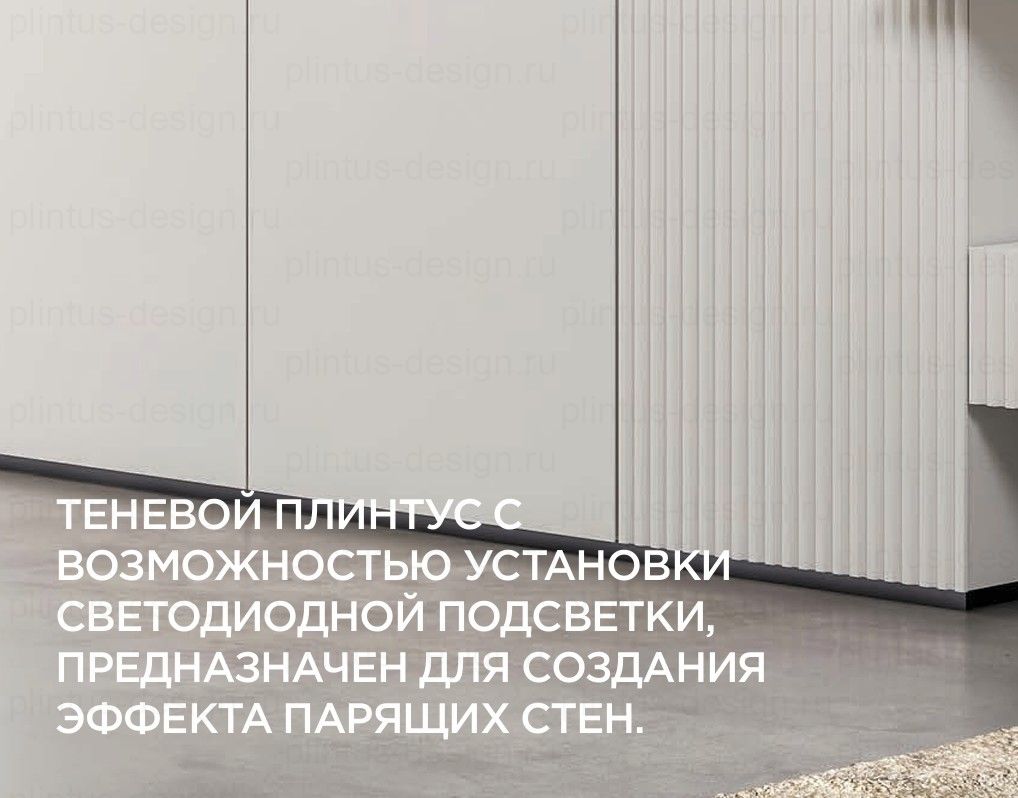 П-20/13 теневой плинтус чёрный