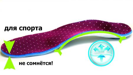 Индивидуальные ортопедические стельки для спорта