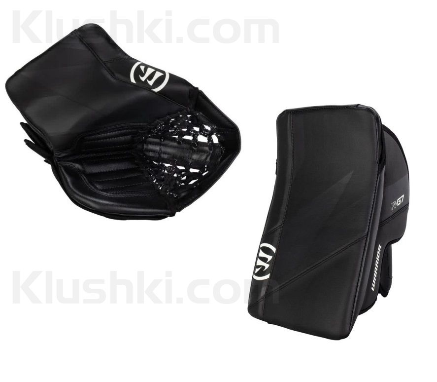 Комплект блин с ловушкой вратаря Warrior RITUAL G7 BLACK (JR) REG