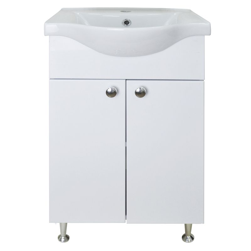 Комплект Тумба Моника New 55 550х830х440 с раковиной Basic 55 CS00071365