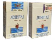 Сигареты - Ленинград. Легкие. Нево табак. Россия. 2008 год. Оригинал verified