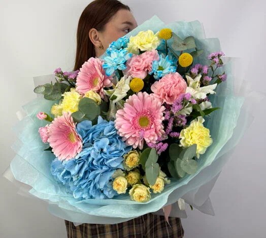 Сборный букет "Тропикана" (дофамин")