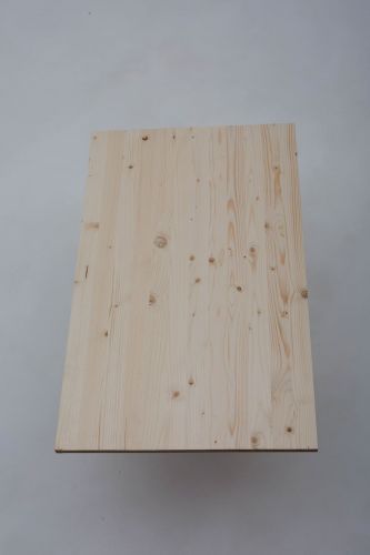 Мебельный щит из ели цельноламельный