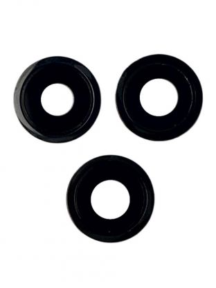 Стекло камеры для iPhone 12 Pro Max в рамке (комплект 3шт.)