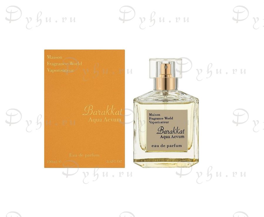 Fragrance World Barakkat Aqua Aevum