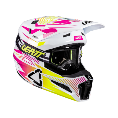 Мотошлем Leatt Moto 3.5 Helmet Kit Storm Pink